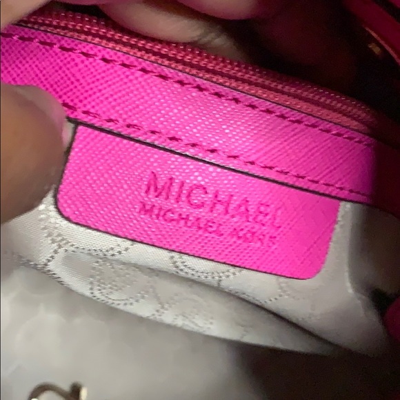 Michael Kors Pink Satchel Purse